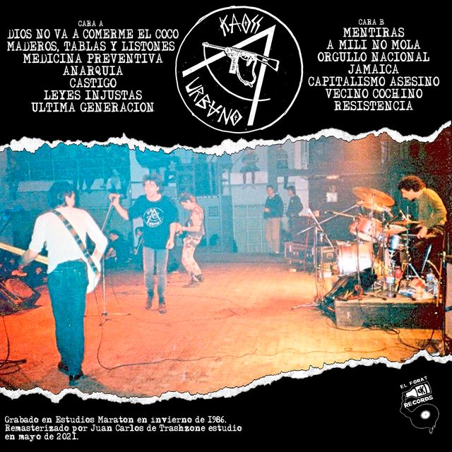 KAOSS URBANO RESISTENCIA Y NADA MAS (VINILO NEGRO)
