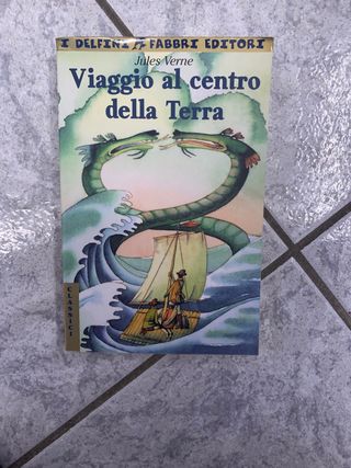 libro “viaggio al centro della Terra”