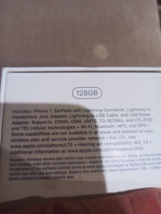 IPHONE 7 128GB