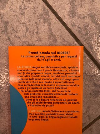 libro “ il pirata Mano mozza”