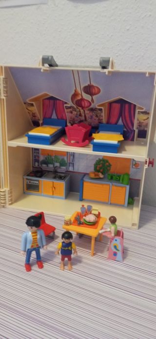 Casa muñecas maletín de Playmobil