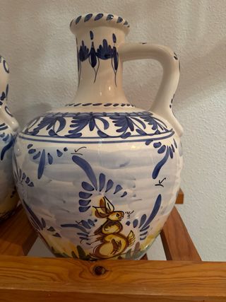 Jarrones con soporte