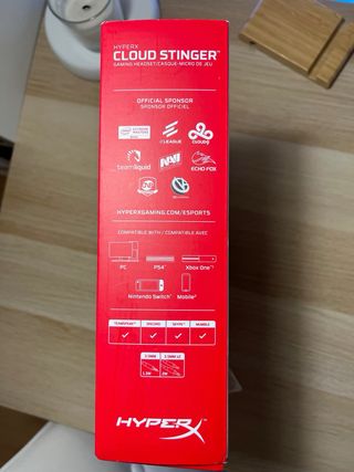 Cascos hyperX cloud stinger