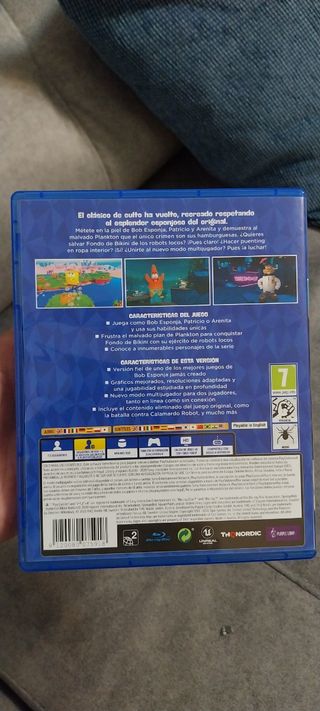 Bob esponja ps4