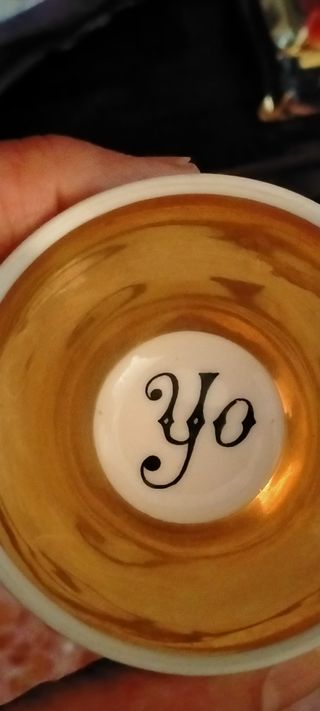 Antiguo juego de té o café oriental