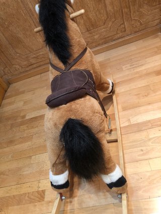 caballo balancin juguete