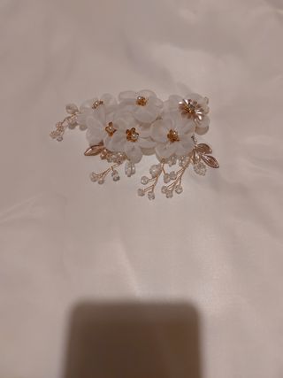 Vestido comunión con cancan y tocado