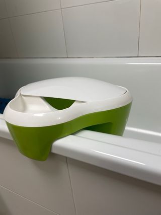 recoge juguetes bañera