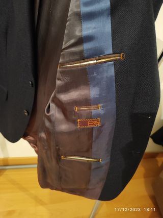 Chaqueta americana de vestir de hombre