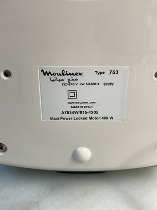 Exprimidor de frutas y zanahorias