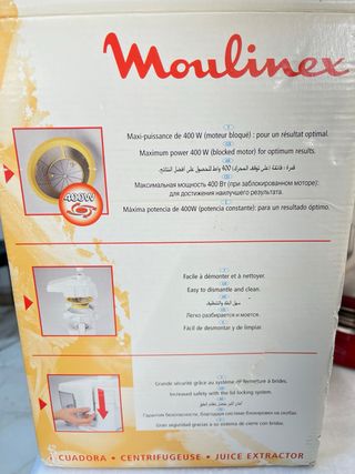 Exprimidor de frutas y zanahorias