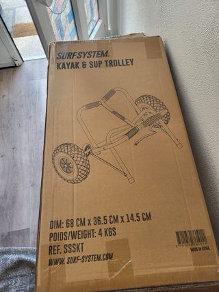 Kayak con motor nuevo