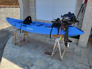 Kayak con motor nuevo