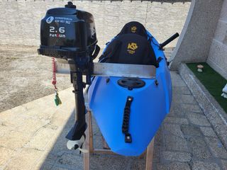 Kayak con motor nuevo