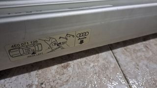 Barras techo y portaesquis A8