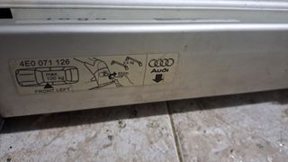 Barras techo y portaesquis A8