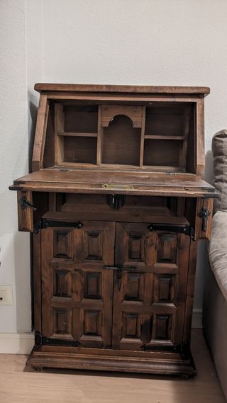 Mueble escritorio madera maciza