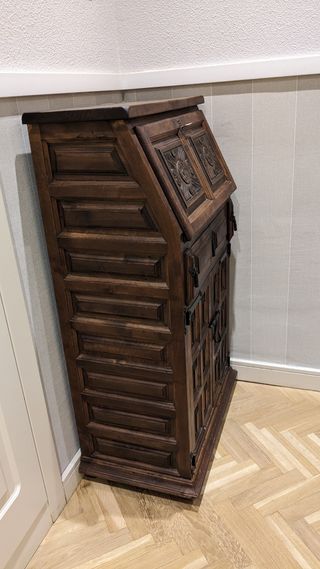 Mueble escritorio madera maciza