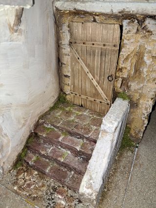 Edificación, casa para el belén