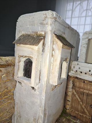 Edificación, casa para el belén