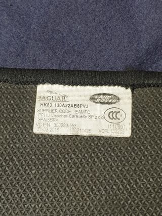 Alfombrilla FPACE VELAR DISCOVERY HK83130A22AB8PVJ