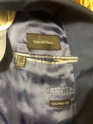 Americana traje hombre