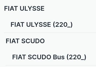 Fiat Scudo Ulises Faro Del Der 085306 Nuevo