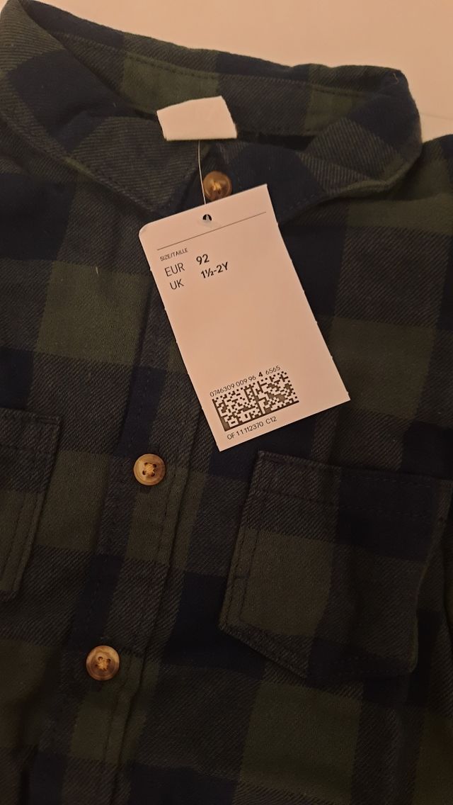 Camisa niño 2 años