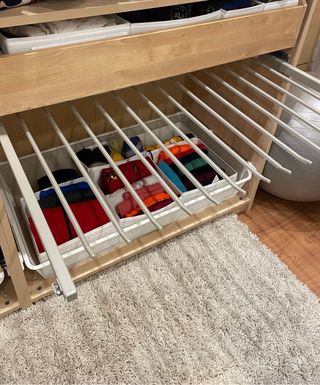 Pantalonero Komplement Ikea (sin guías)