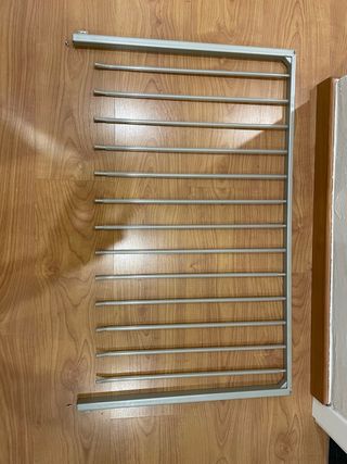 Dos pantaloneros Komplement Ikea (sin guías)