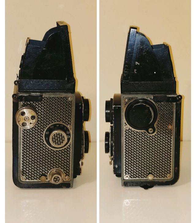 Rolleicord I Art Deco + 2 imágenes + protector