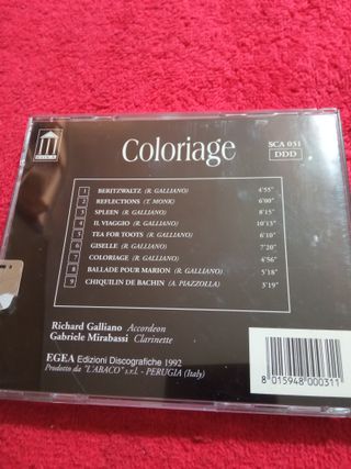 Richard Galliano - Gabriele Mirabassi – Coloriage