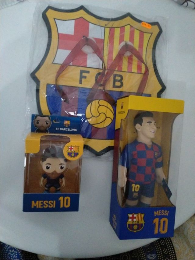 2 bambole MESSI 10 bambole Toodles + infradito Barça