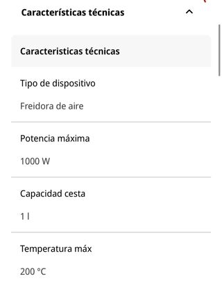 Airfryer - Freidora de aire UFESA CAPSULE