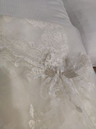 VESTIDO NOVIA SEDA T.40/42