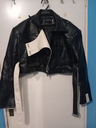 Chaqueta de cuero corta (nueva)