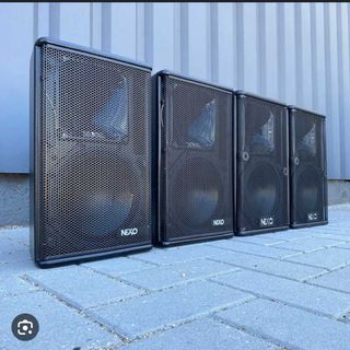 SONIDO TOP NEXO , Alquiler Altavoces PRO para DJ