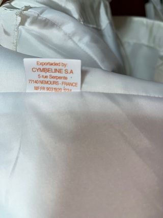 Vestido novia nuevo color blanco roto ,muy bonito