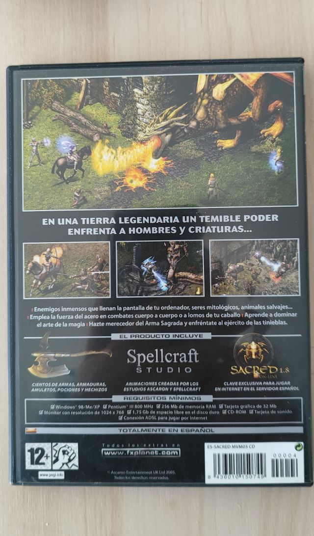 Sacred, la leyenda del arma sagrada