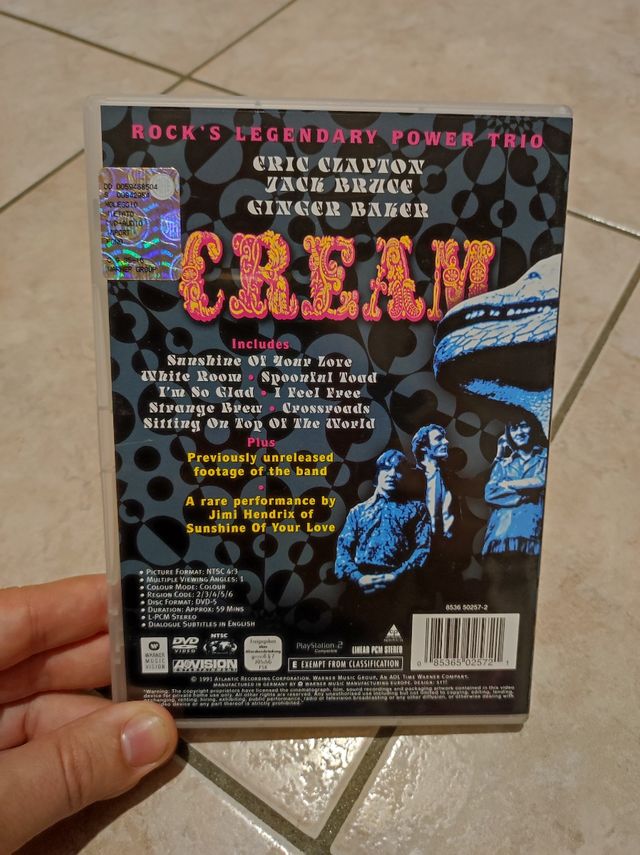 DVD Cream Strange Brew