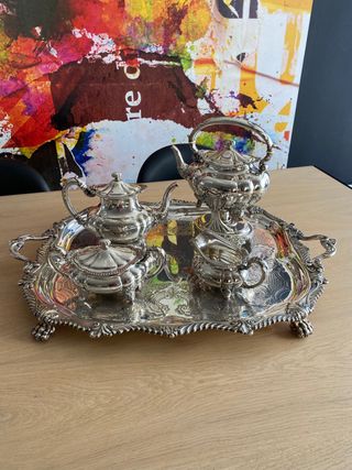 juego de cafe plata inglesa Gorham
