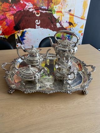 juego de cafe plata inglesa Gorham