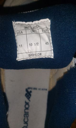 Zapatillas Rucanor Babylon retro talla 45