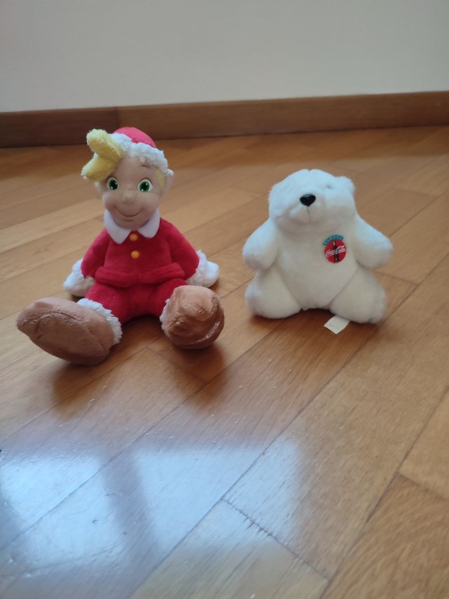 Peluche Coca cola vintage