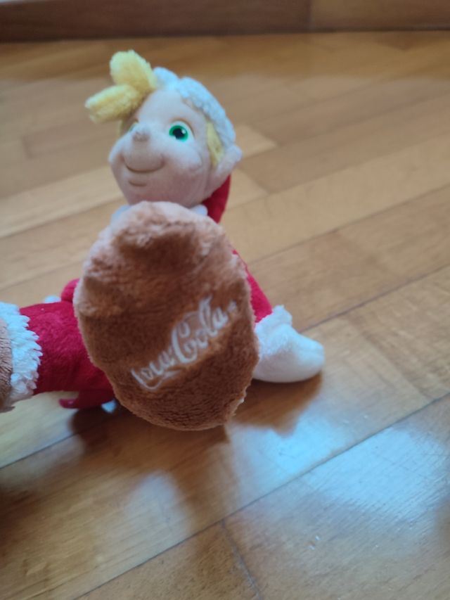Peluche Coca cola vintage