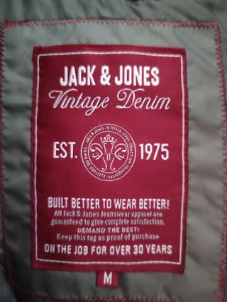 Chaqueta de invierno Jack & Jones. Talla M.