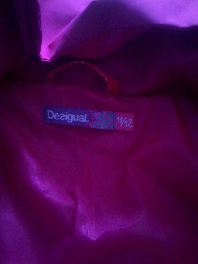Cazadora niña Desigual TALLA 11-12 AÑOS