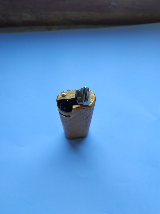 Accendino Vintage Emerald gold raro