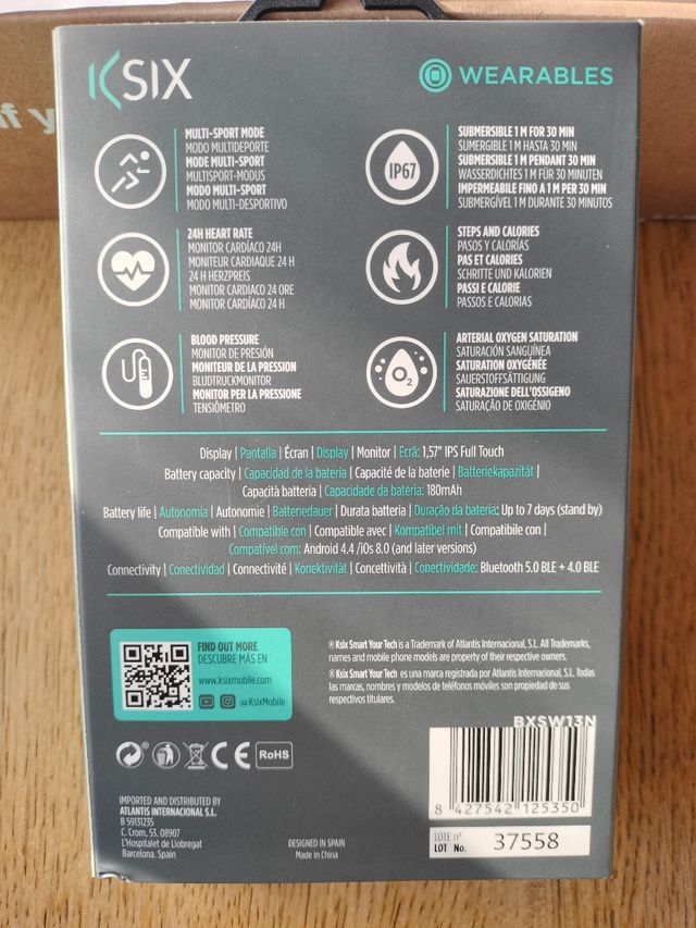 Smartwatch KSIX tube