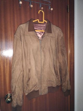 Chaqueta bomber gamuza hombre 